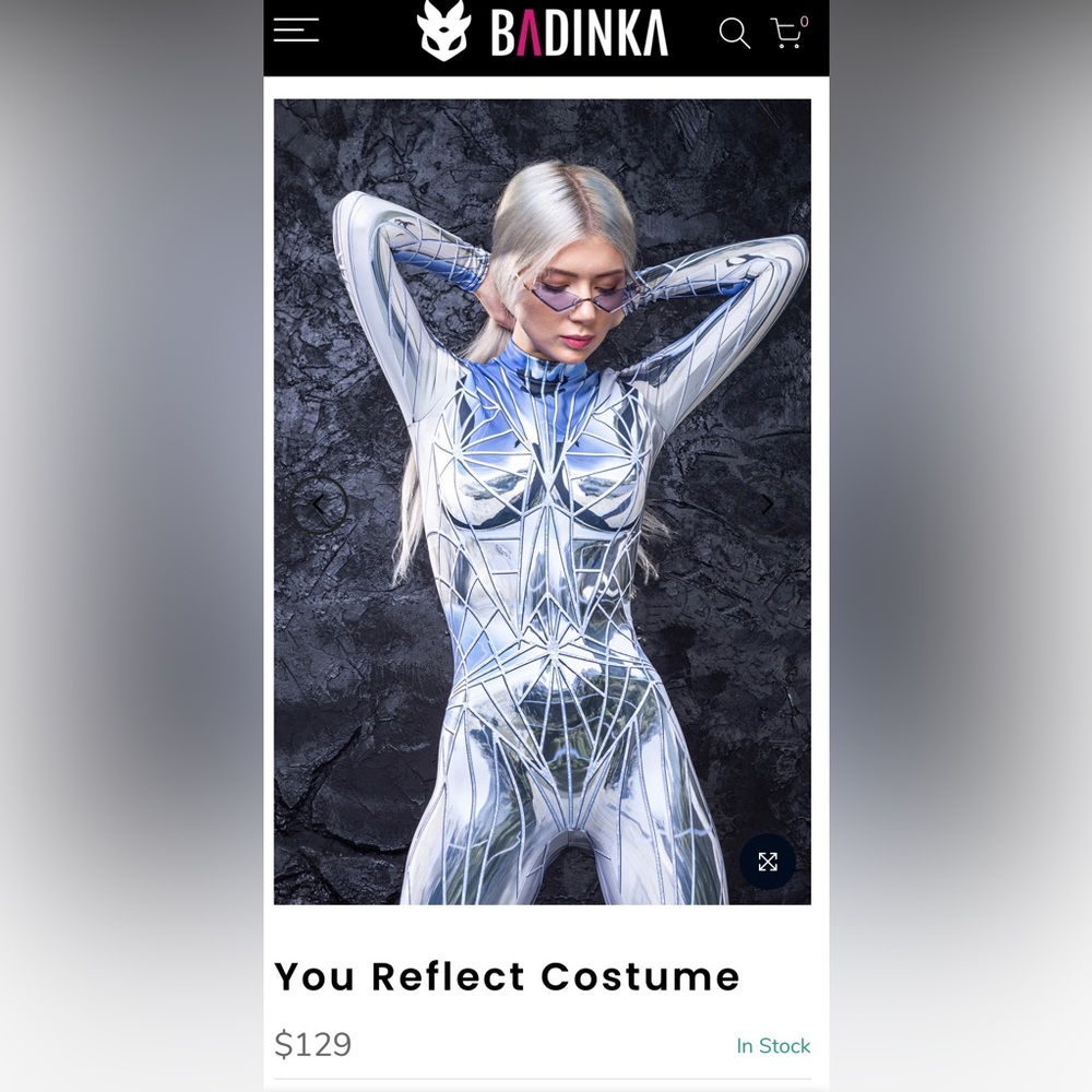 BADINKA- XS YOU REFLECT COSTUME NEW